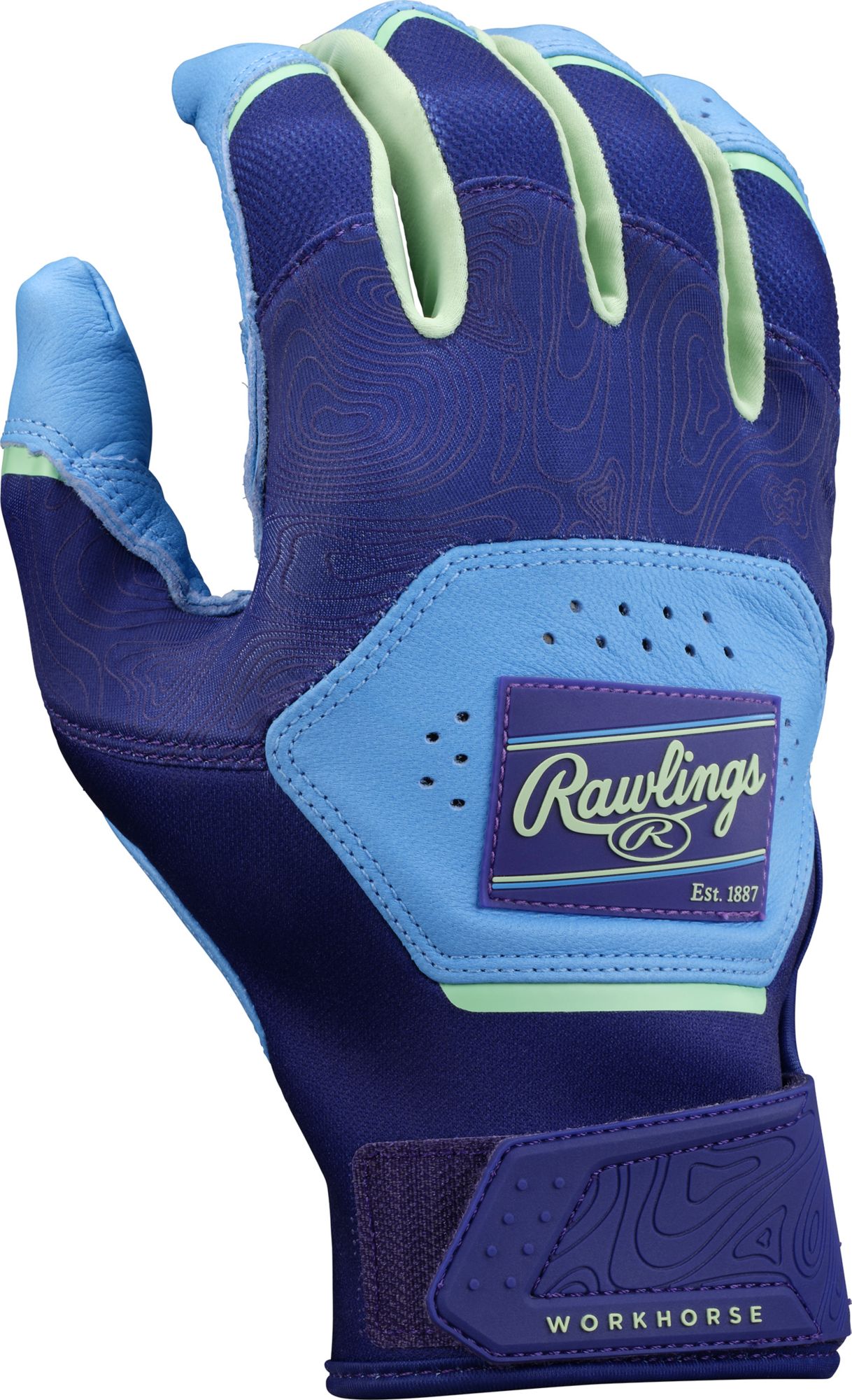 Rawlings Adult Workhorse Funburst Batting Gloves product image