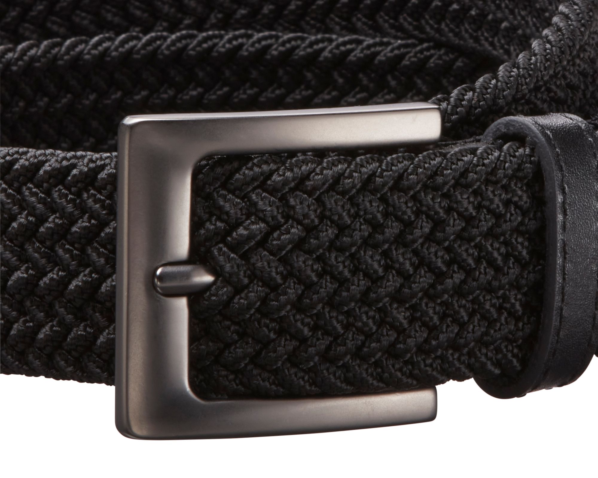 Walter Hagen Men's Solid Braided Golf Belt