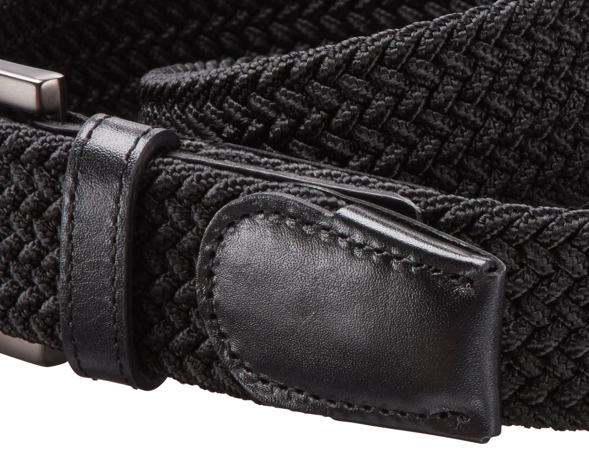 Walter Hagen Men's Solid Braided Golf Belt