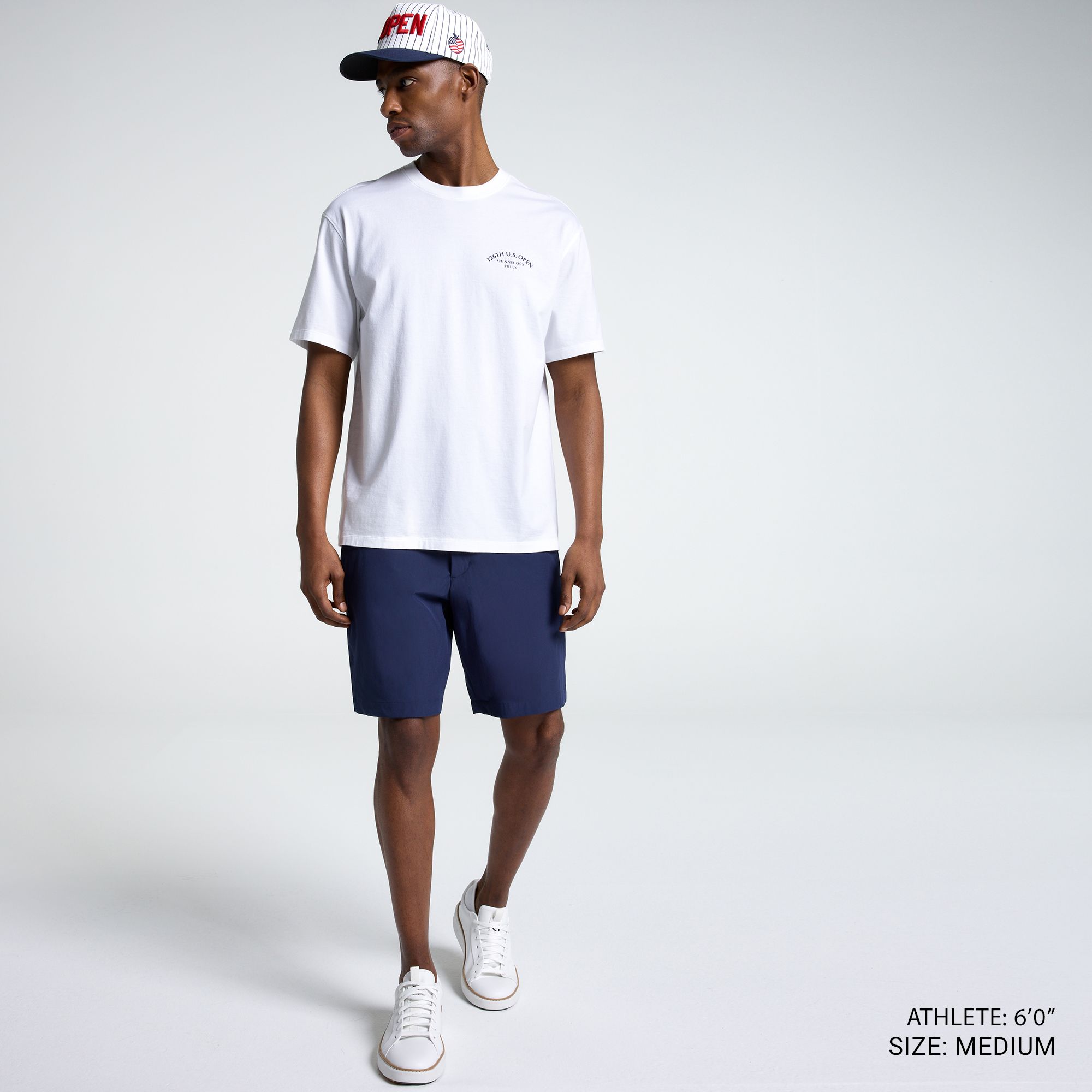 2026 U.S. Open Walter Hagen Mid Profile Twill 5 Panel Block Hat product image