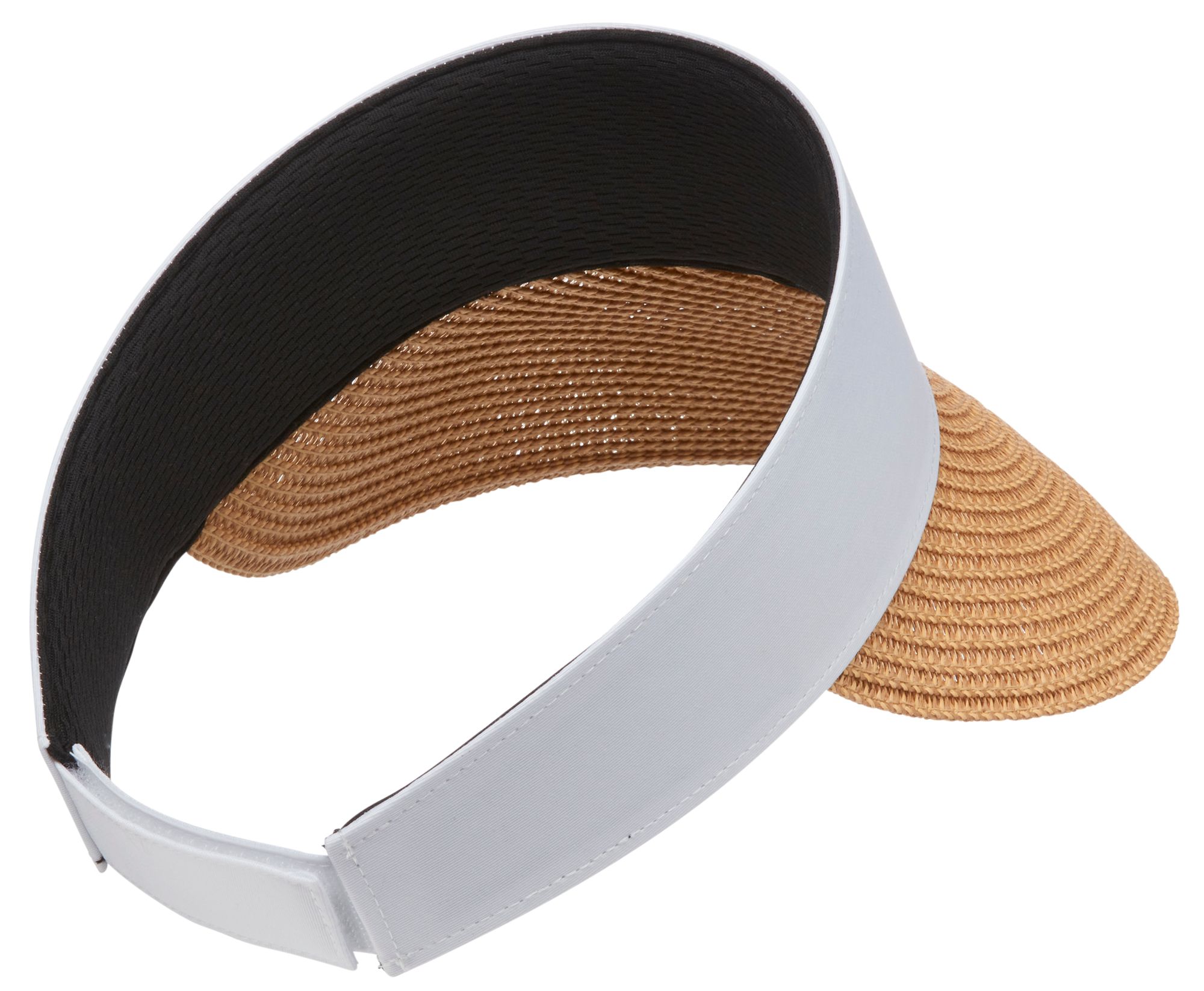 Walter Hagen Women's Adjustable Straw Golf Visor product image