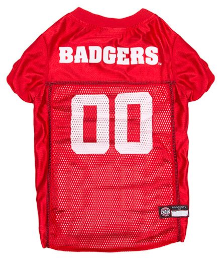Pets First Wisconsin Badgers Pet Jersey product image
