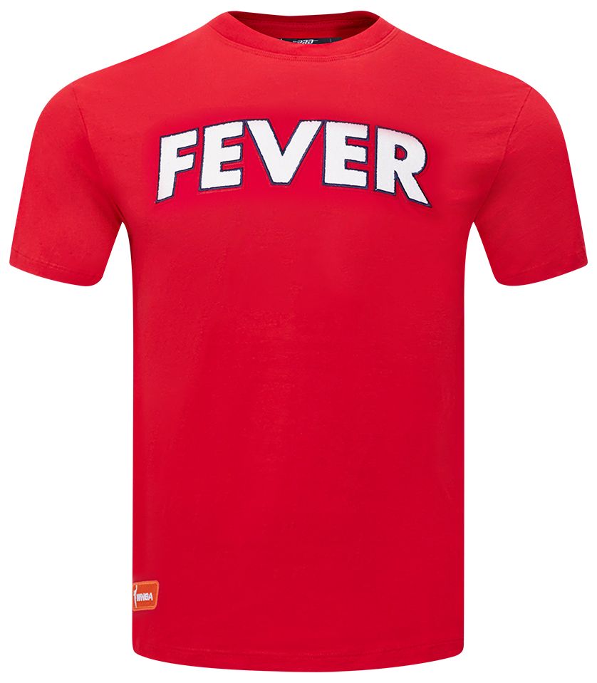 Pro Standard Men's Indiana Fever Red Chenille T-Shirt product image