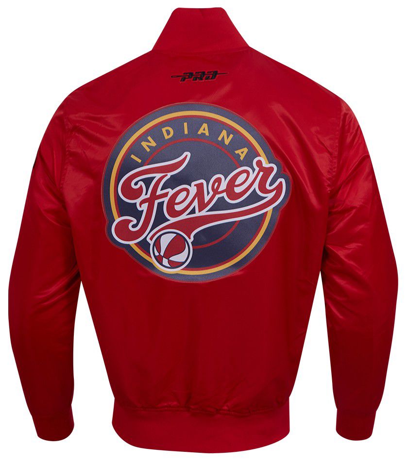Pro Standard Men's Indiana Fever Red Chenille Satin Jacket product image