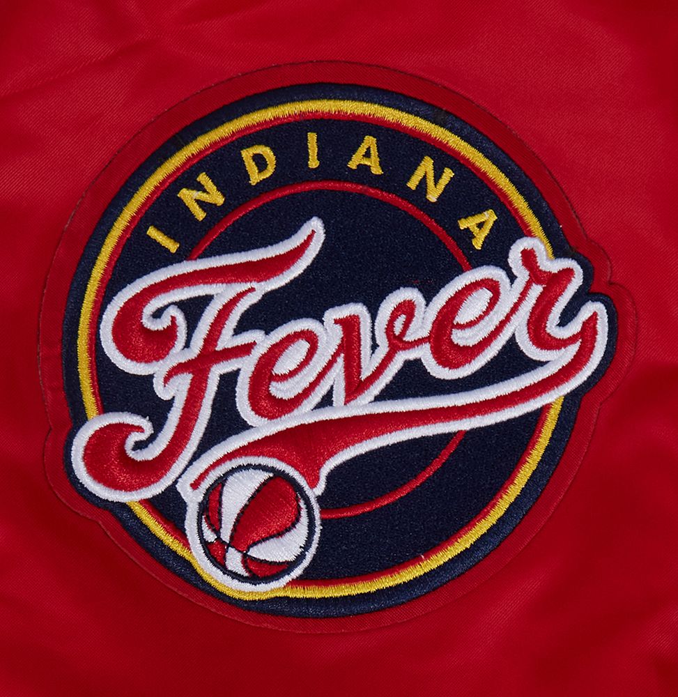 Pro Standard Men's Indiana Fever Red Chenille Satin Jacket product image