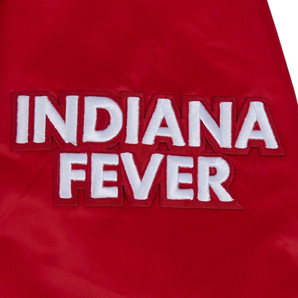 Pro Standard Men's Indiana Fever Red Chenille Satin Jacket product image