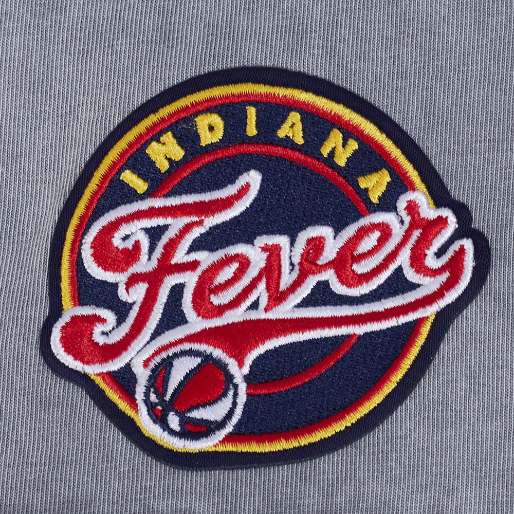 Pro Standard Women's Indiana Fever Washed Grey Washed Jewel Boxy T-Shirt product image