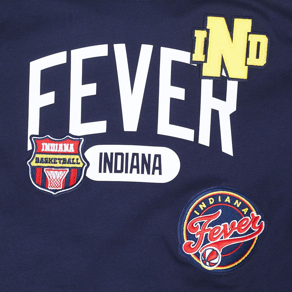 Pro Standard Youth Indiana Fever Navy Letterman T-Shirt product image