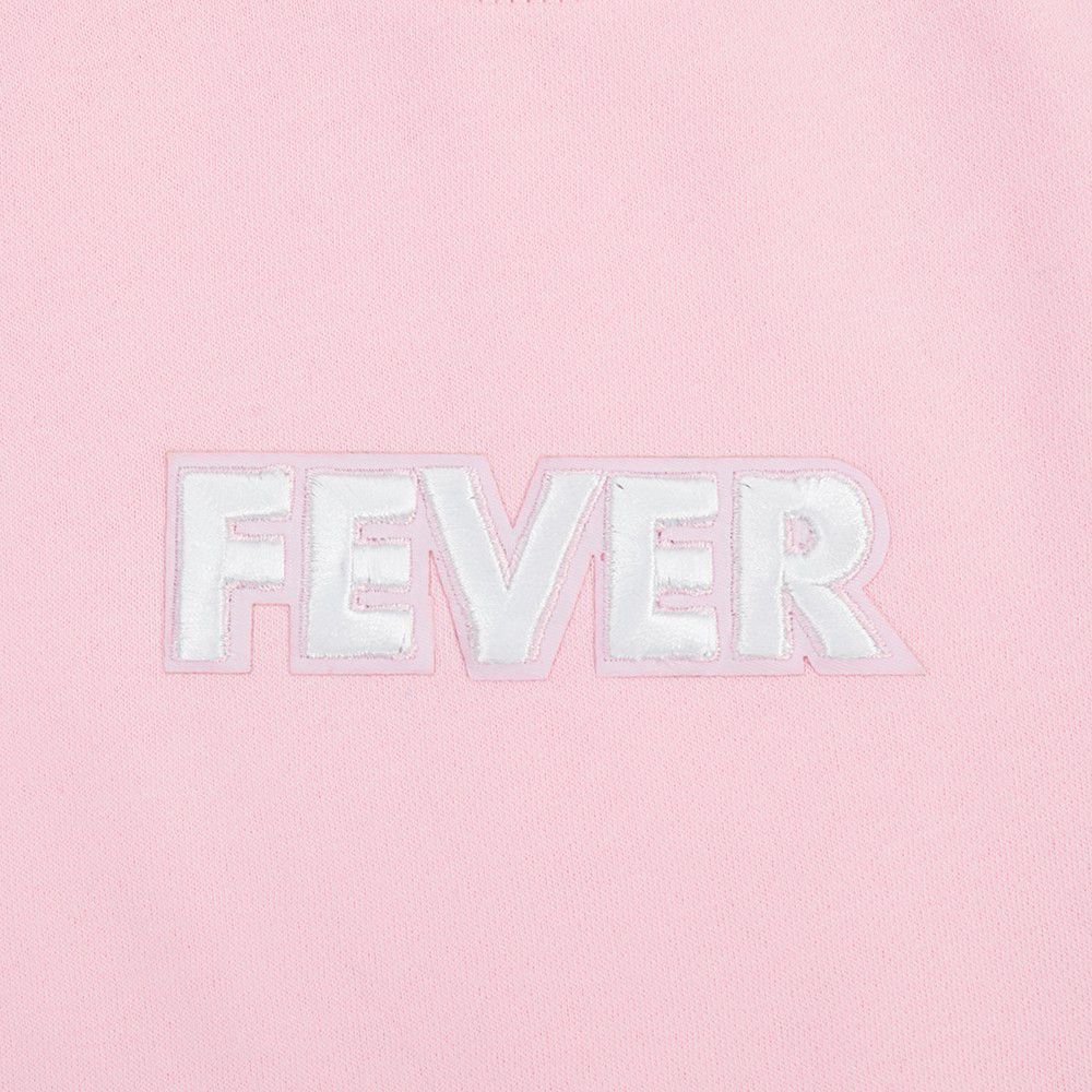 Pro Standard Girls' Indiana Fever Pink Wingspan Drop Shoulder Crewneck Sweatshirt product image