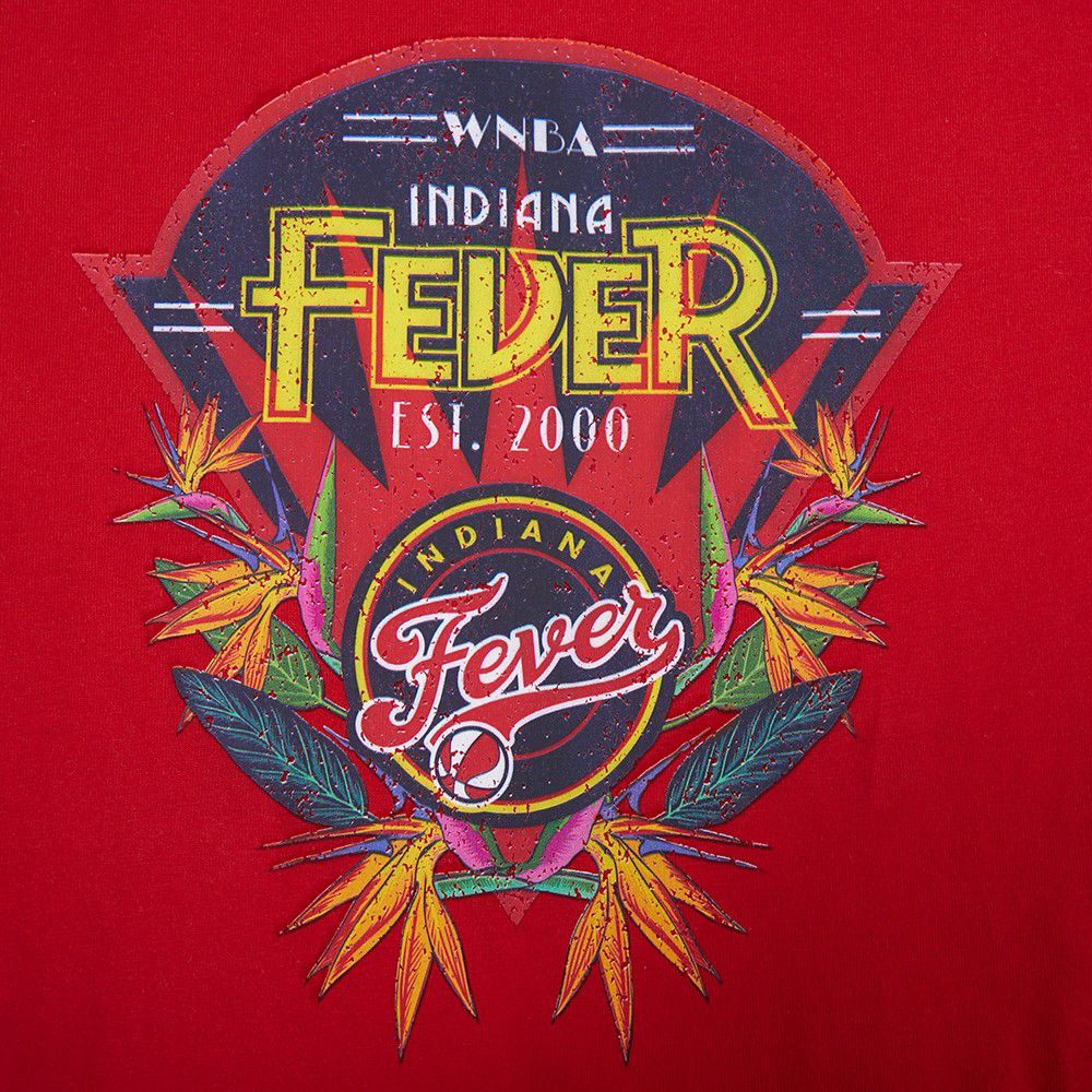 Pro Standard Girls' Indiana Fever Red Paradise Boxy T-Shirt product image