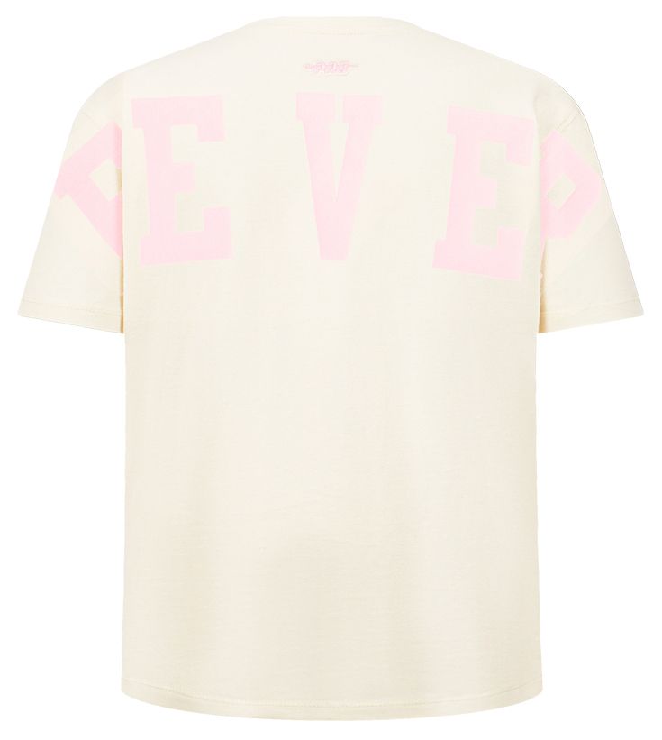Pro Standard Girls' Indiana Fever Eggshell Wingspan Boxy T-Shirt product image