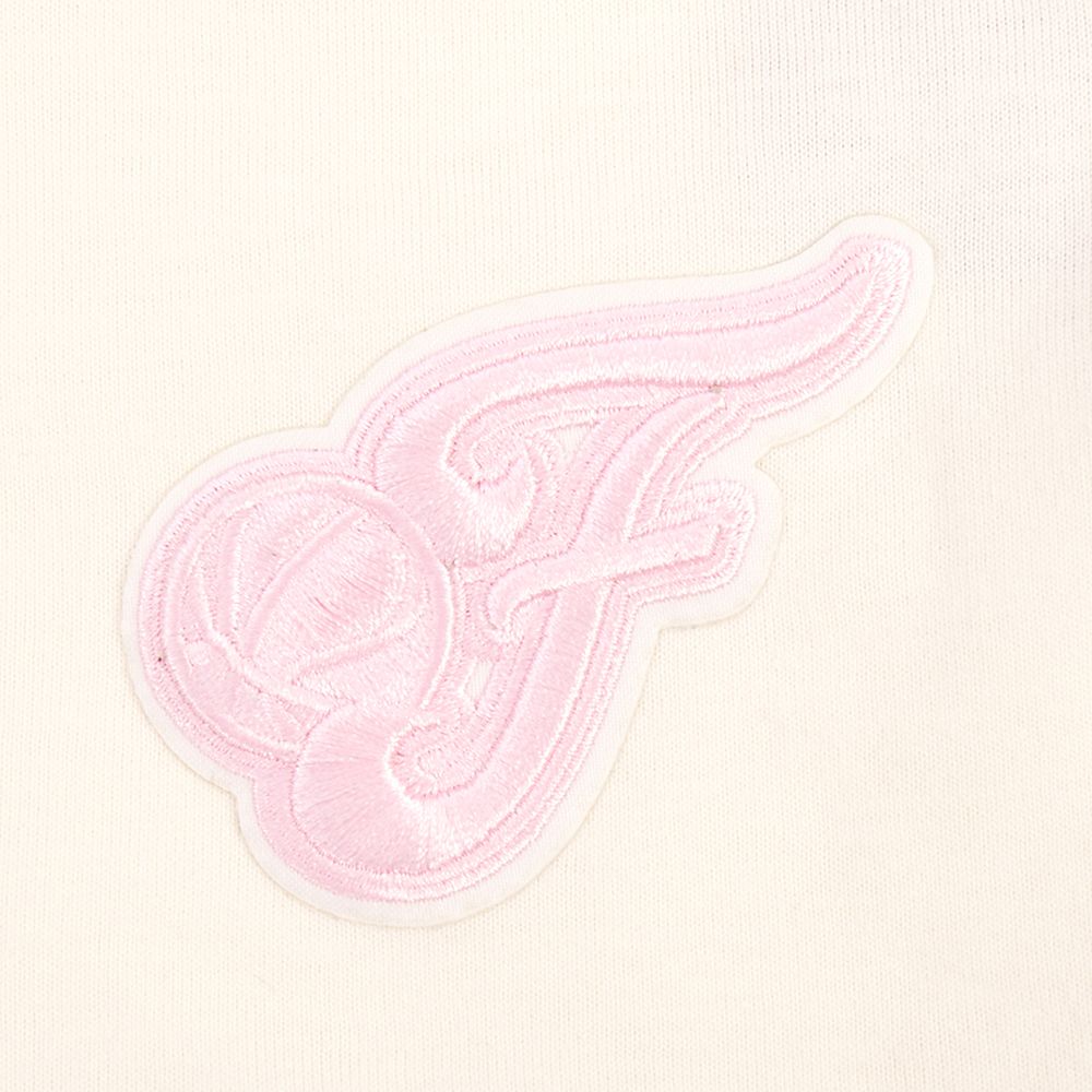 Pro Standard Girls' Indiana Fever Eggshell Wingspan Boxy T-Shirt product image