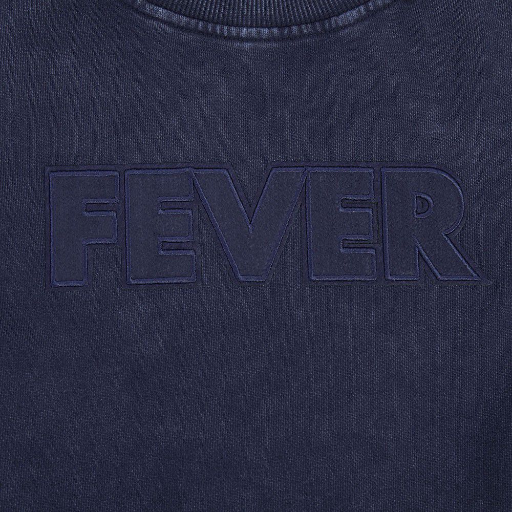 Pro Standard Women's Indiana Fever Washed Navy Washed Fleece Crewneck Sweatshirt product image