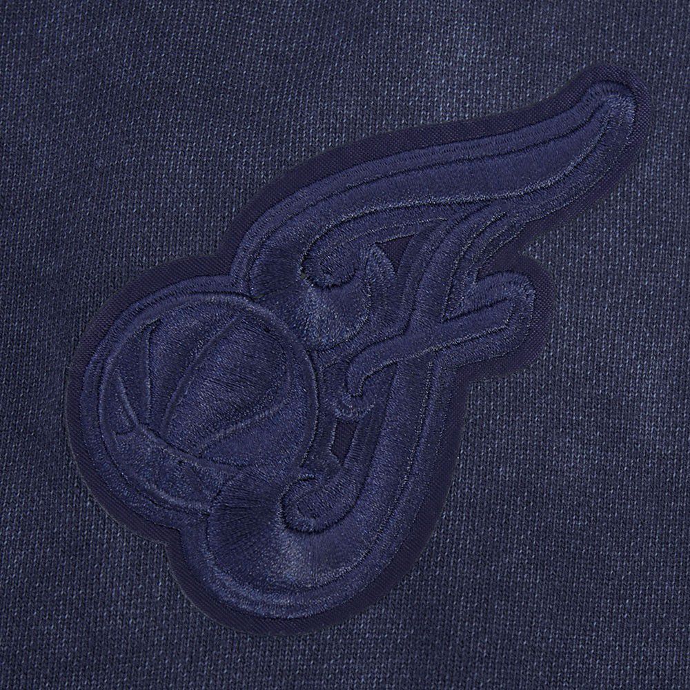 Pro Standard Women's Indiana Fever Washed Navy Washed Fleece Crewneck Sweatshirt product image