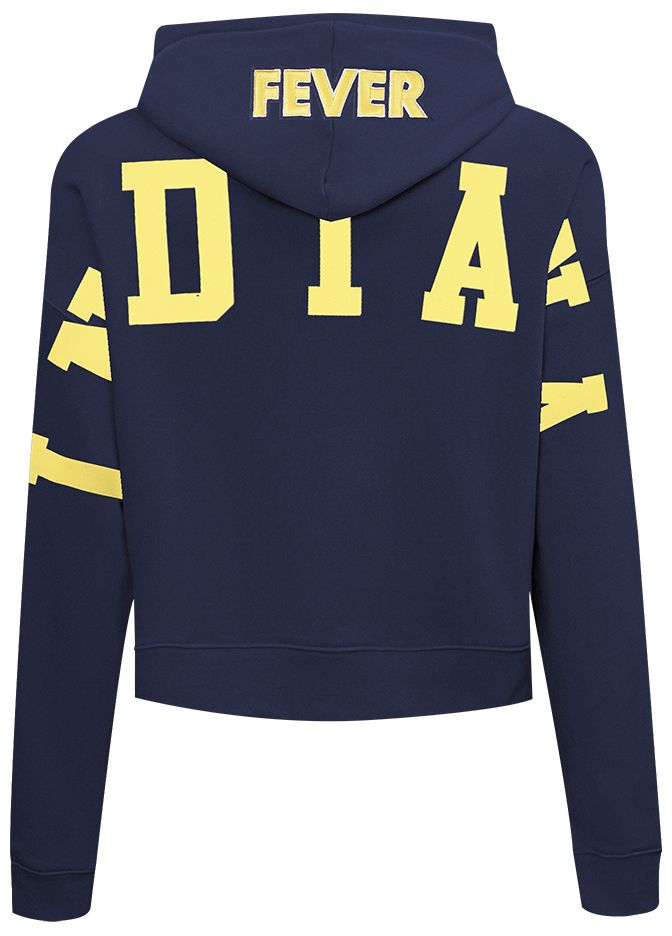 Pro Standard Women's Indiana Fever Navy Wingspan Cropped Hoodie product image