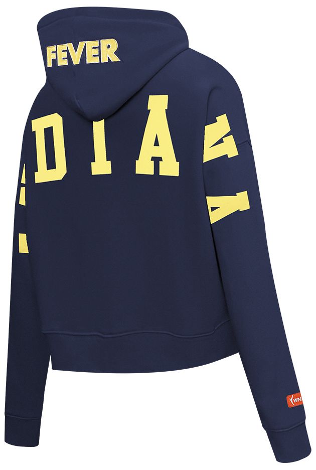 Pro Standard Women's Indiana Fever Navy Wingspan Cropped Hoodie product image