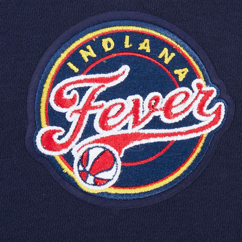 Pro Standard Women's Indiana Fever Navy Wingspan Cropped Hoodie product image