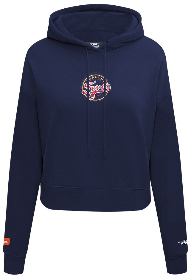 Pro Standard Women's Indiana Fever Navy Wingspan Cropped Hoodie product image