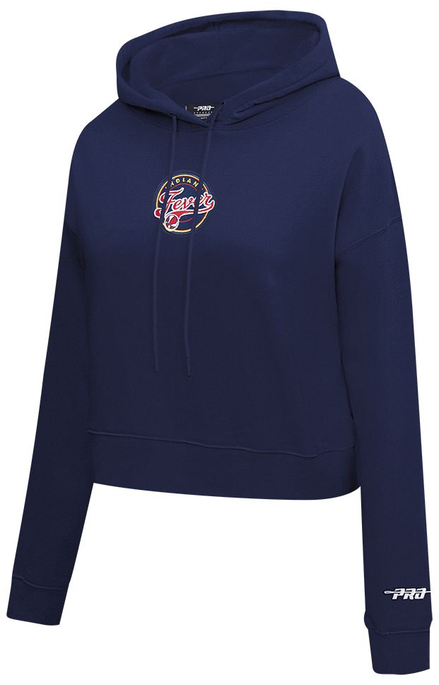 Pro Standard Women's Indiana Fever Navy Wingspan Cropped Hoodie product image