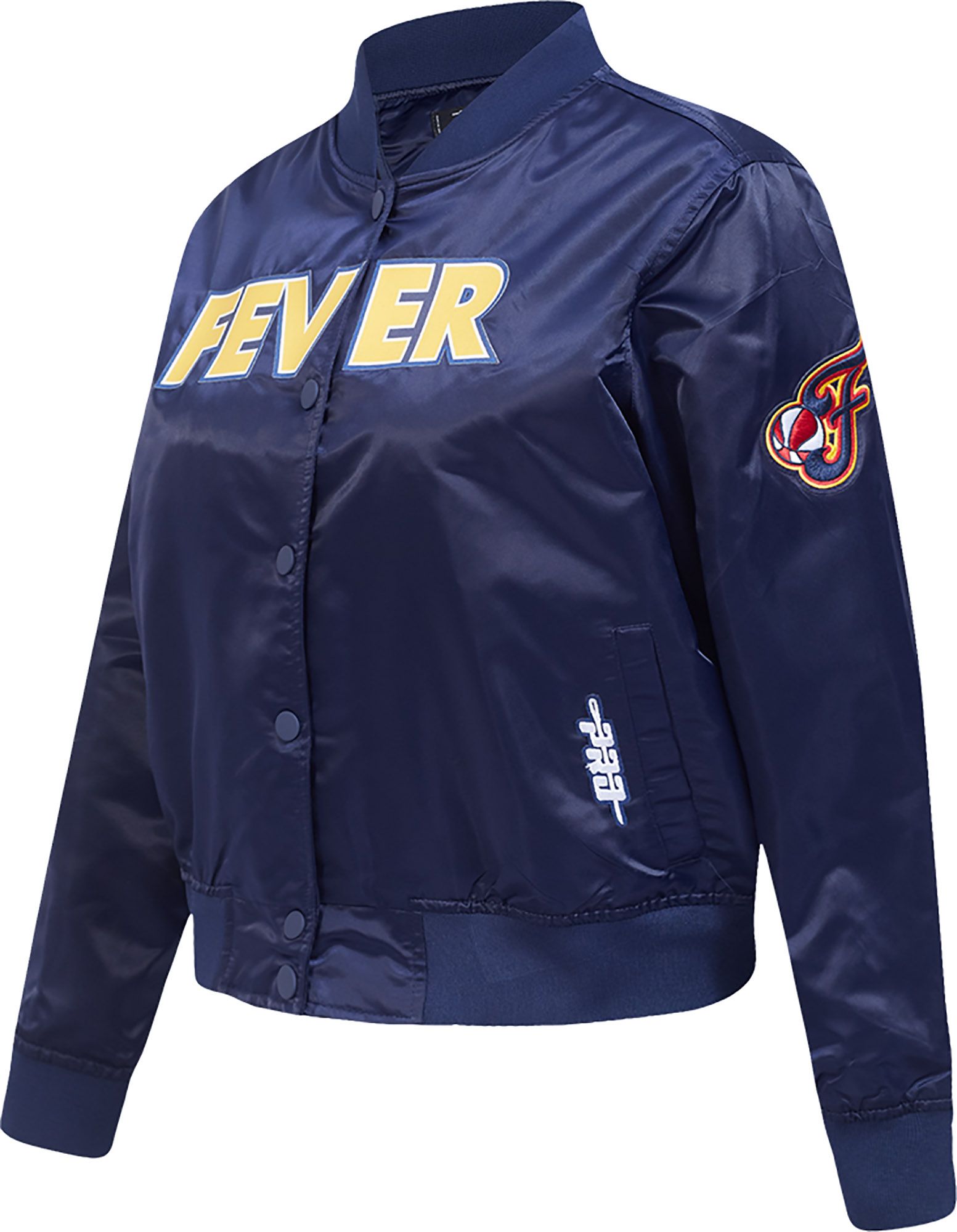 Pro Standard Women's Indiana Fever Navy Chenille Satin Jacket product image