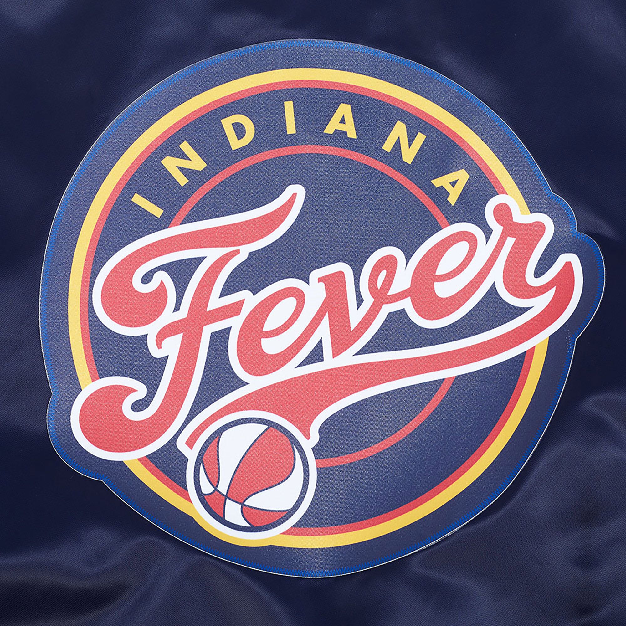 Pro Standard Women's Indiana Fever Navy Chenille Satin Jacket product image