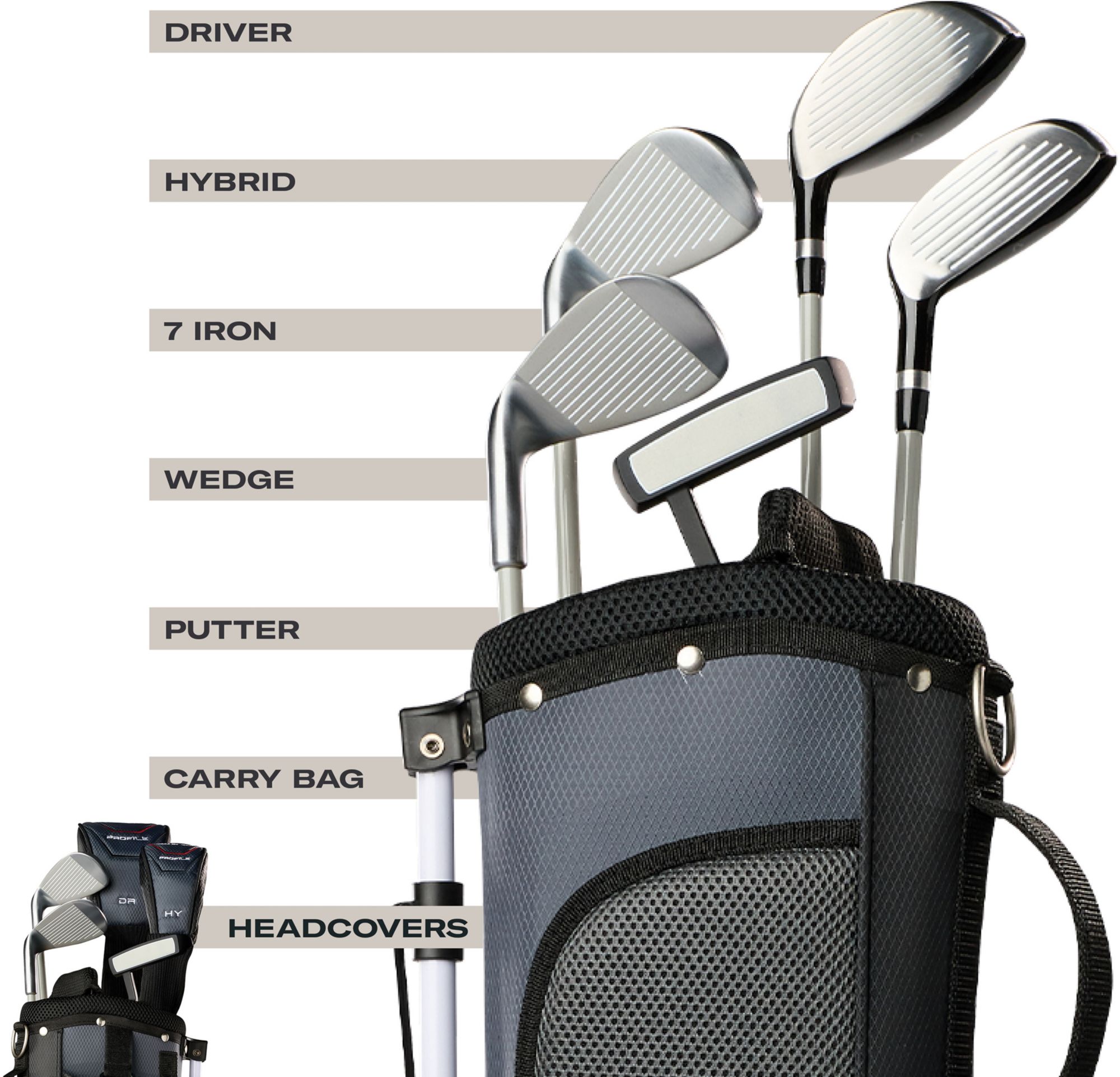 Wilson Profile Junior Complete Golf Package Set product image