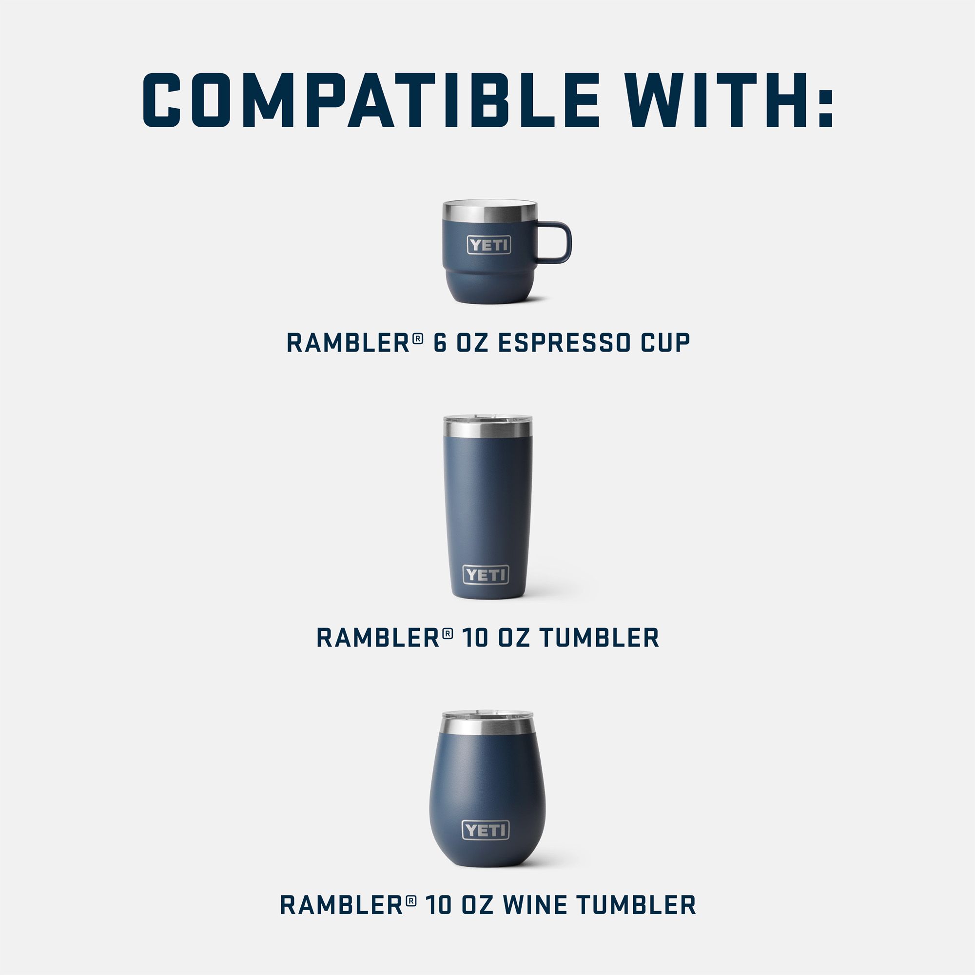 YETI Rambler Tumbler Small MagSlider Lid product image