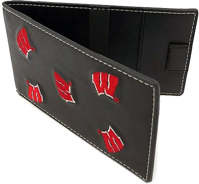 Leather Wisconsin-Madison Badgers Tri-Fold Wallet