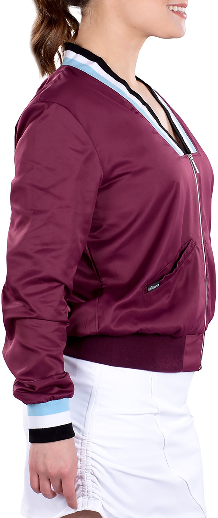 SwingDish Women's Berlin Full-Zip Golf Bomber Jacket product image