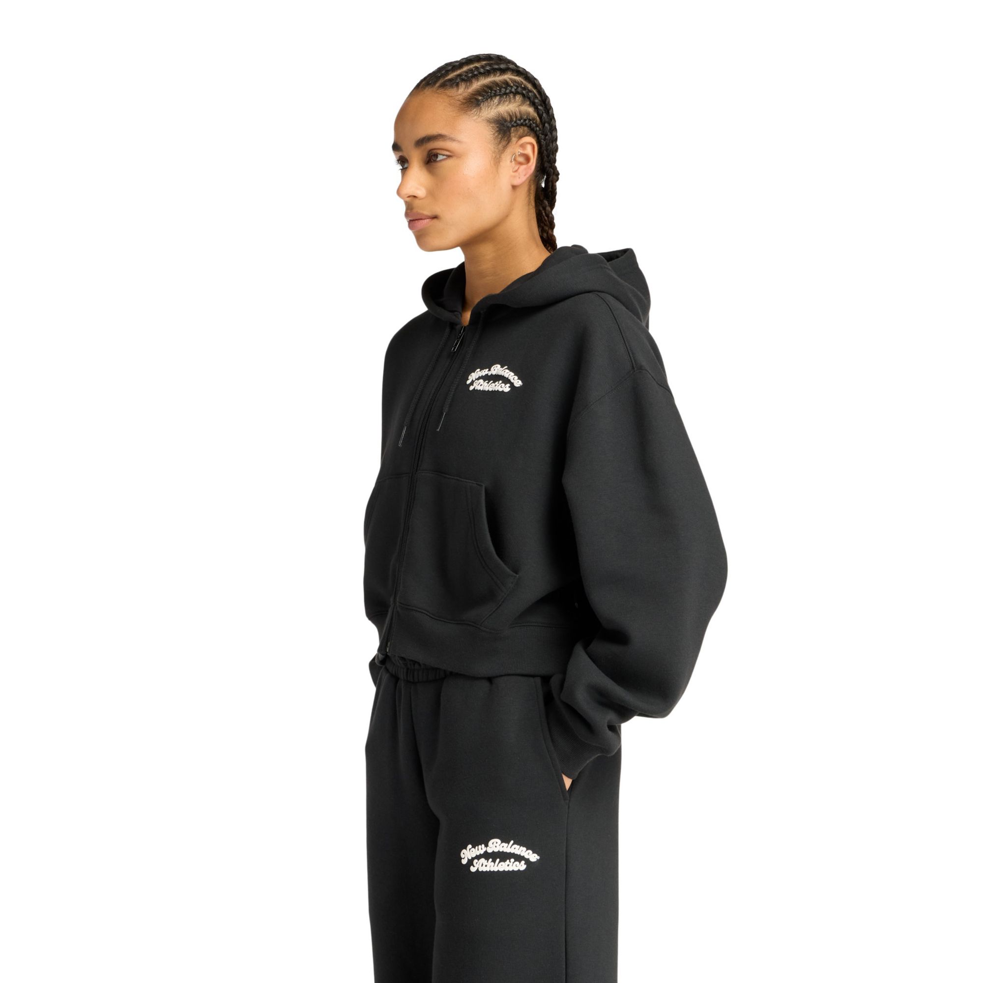 New Balance Women's Linear Heritage Fleece Full Zip product image