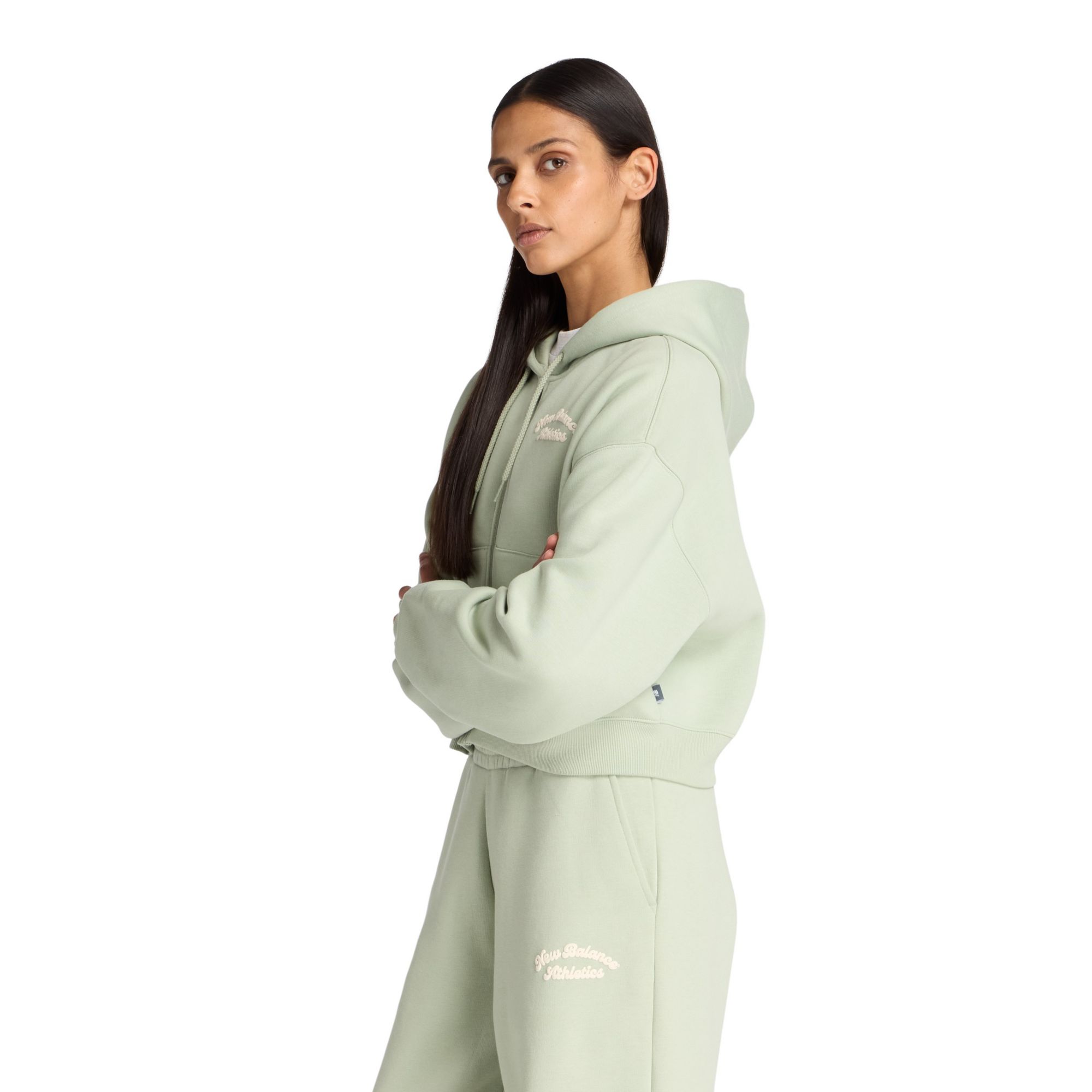 New Balance Women's Linear Heritage Fleece Full Zip product image