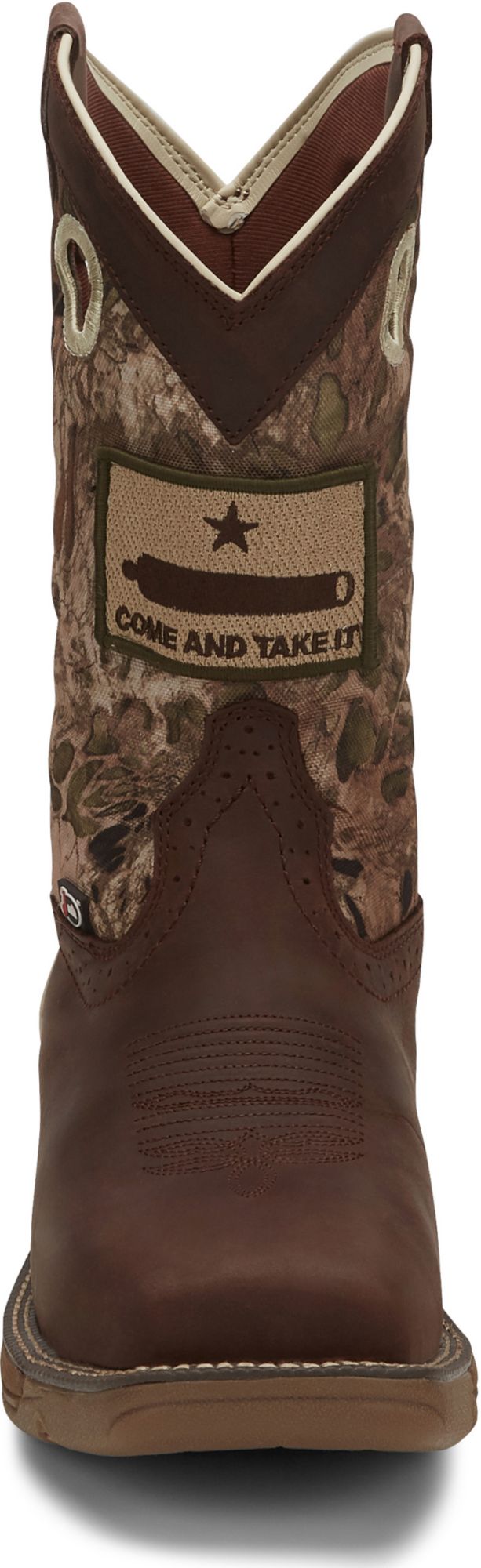 justin stampede rush work boots