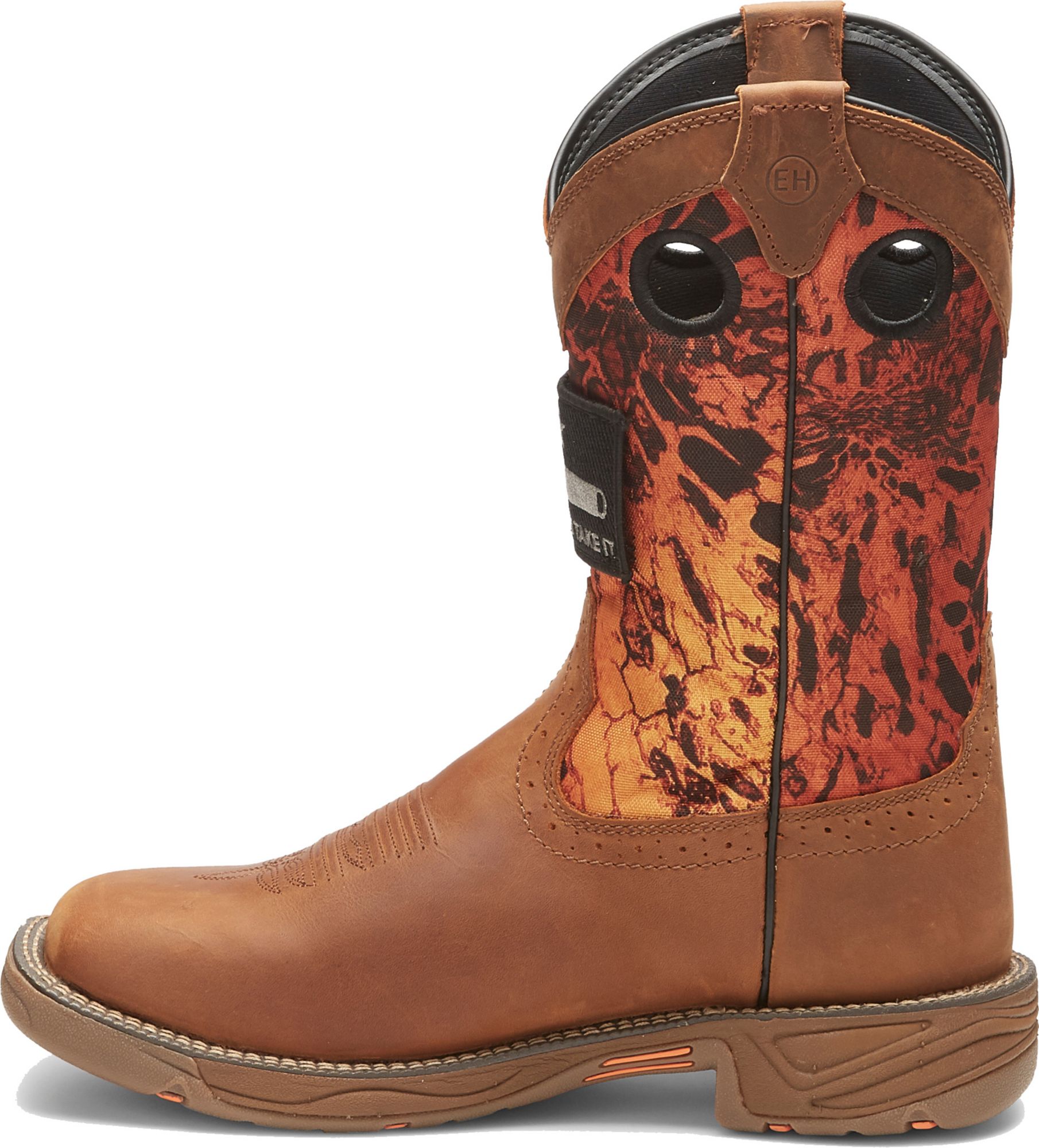 justin rustic barnwood hybred