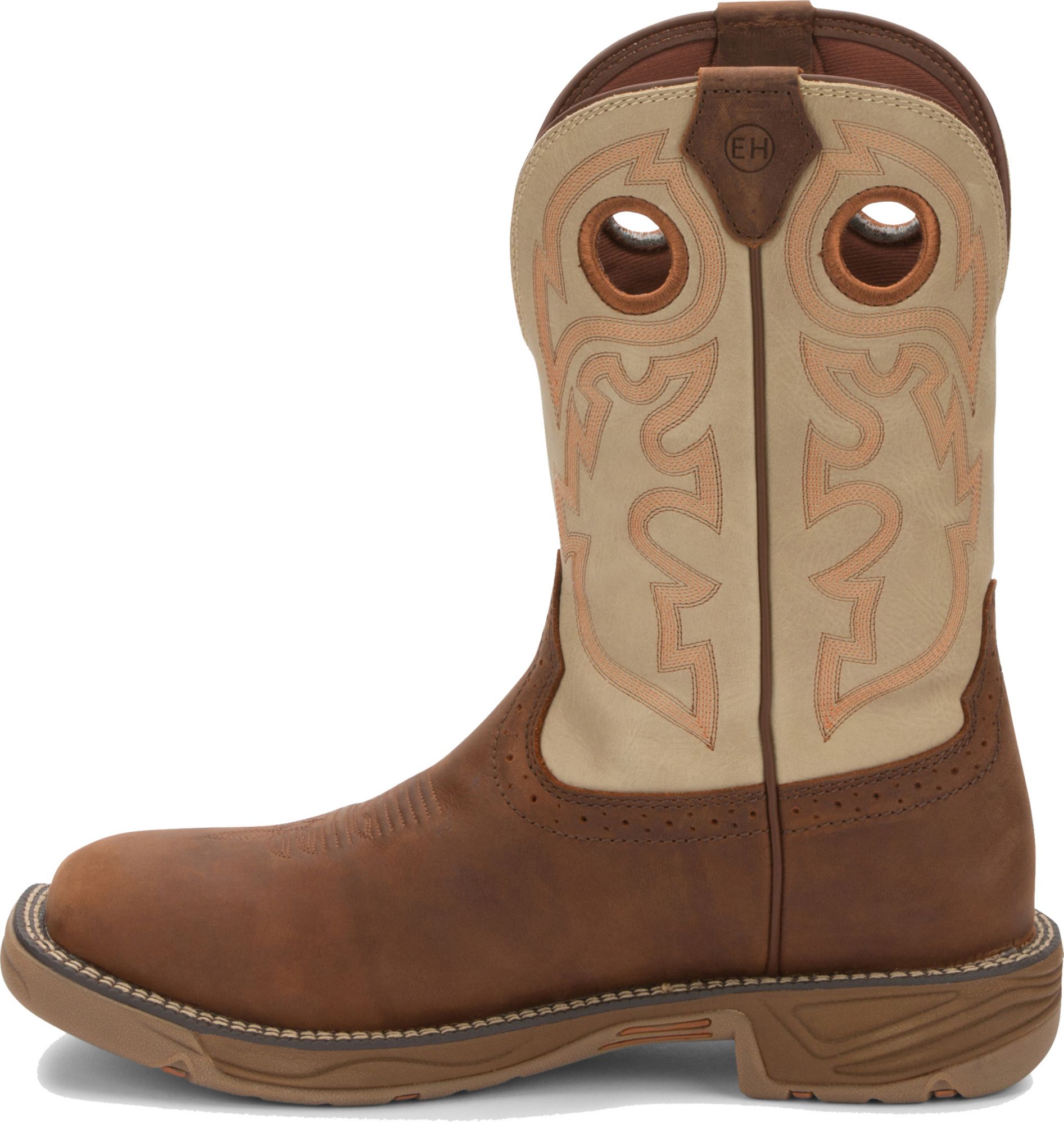 justin stampede rush work boots