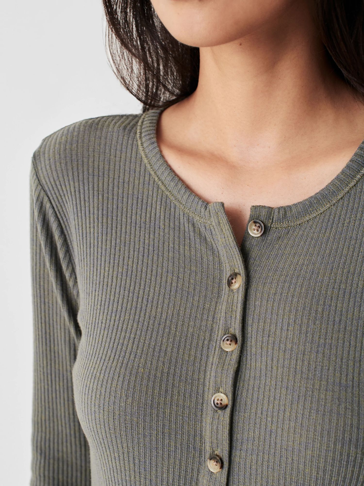 Faherty Women's Legend Rib Gila Henley product image