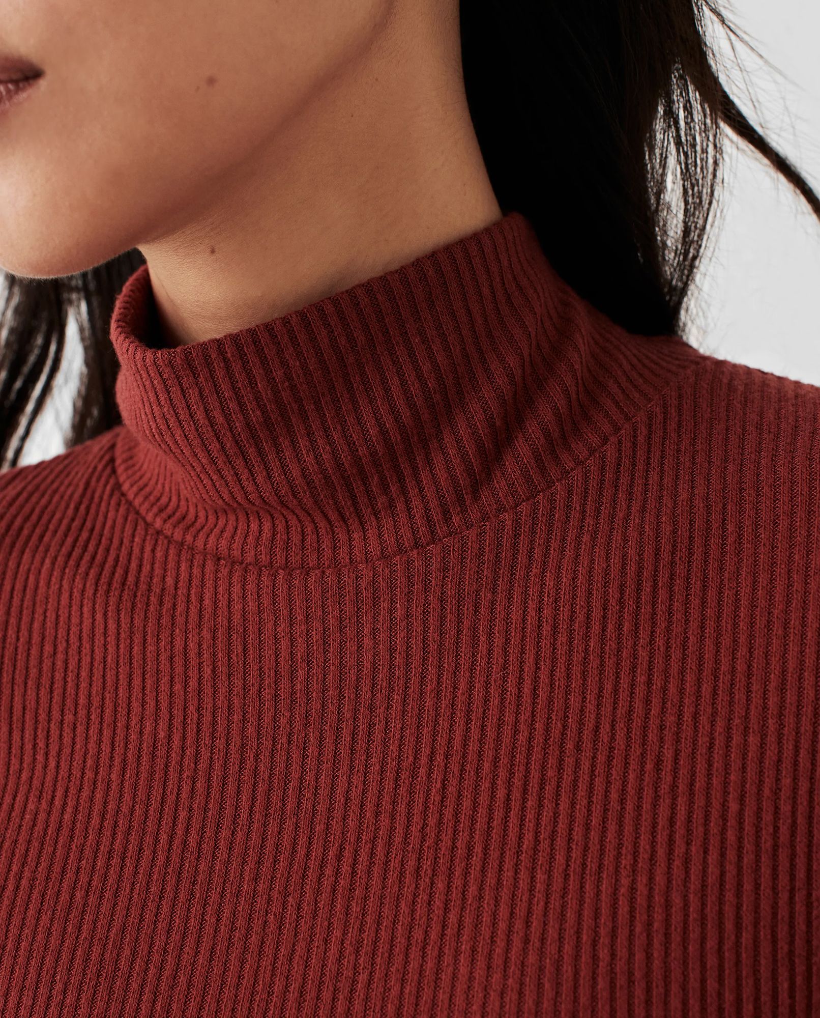 Faherty Women's Legend Rib Roscoe Turtleneck product image