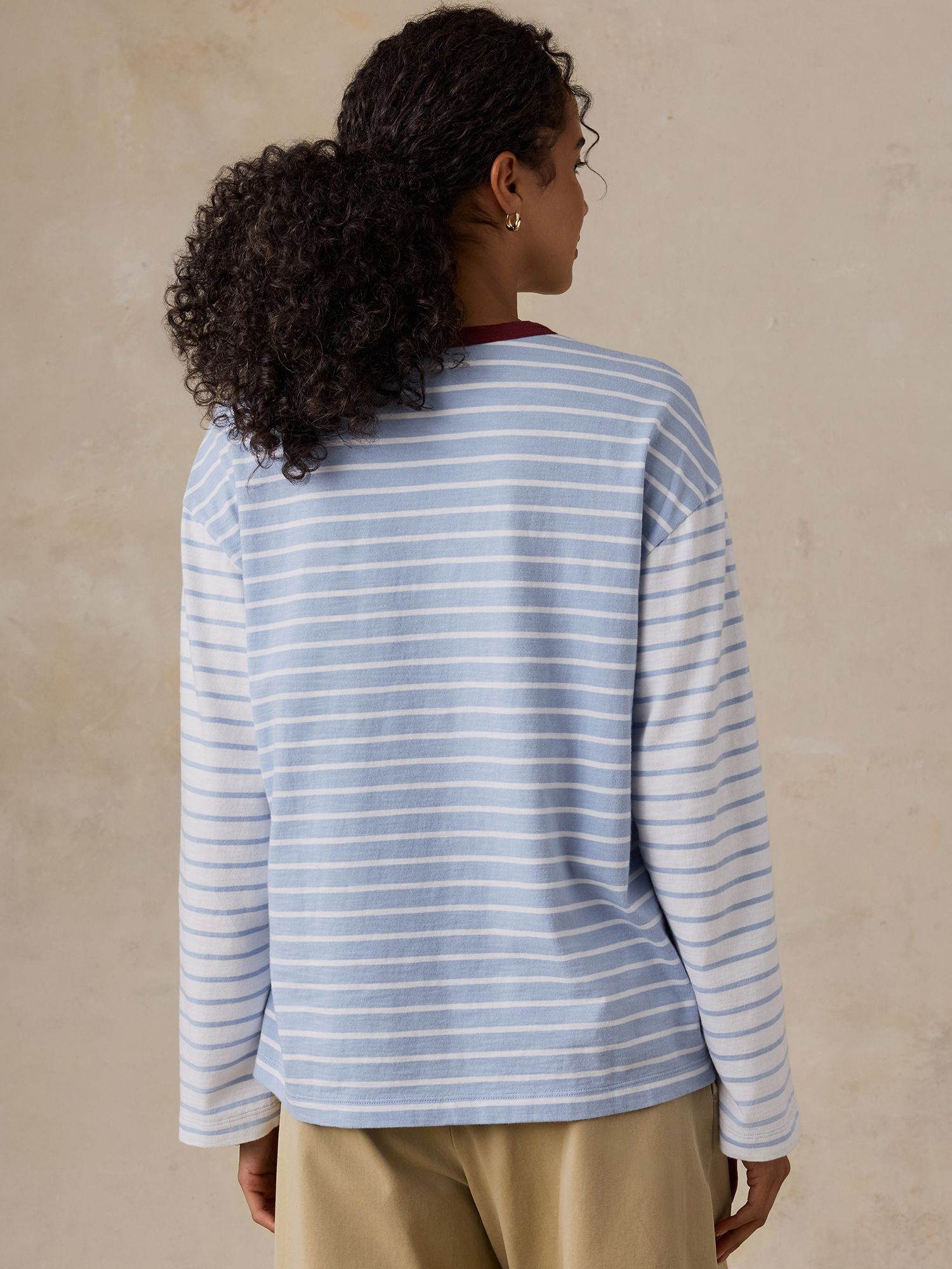 Faherty Women's Sunwashed Long Sleeve Retro T-shirt product image