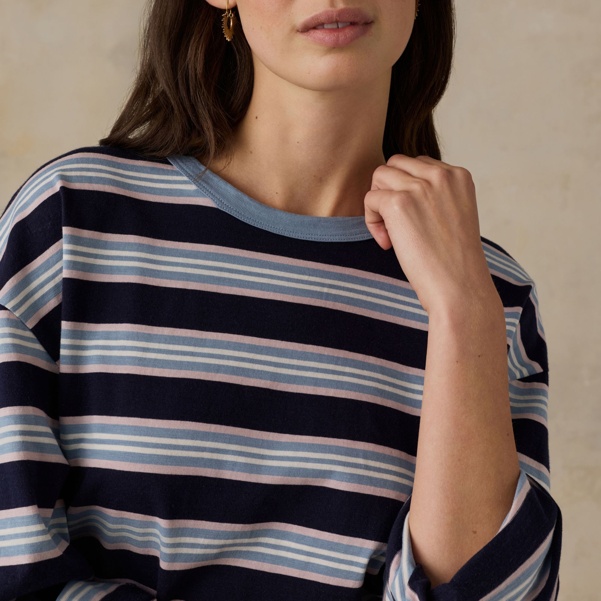 Faherty Women's Sunwashed Long Sleeve Retro T-shirt product image