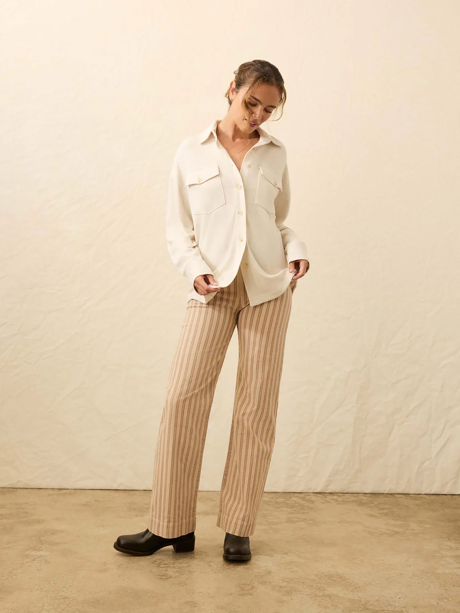 Faherty Women's Legend Long Sleeve Sweater Overshirt product image