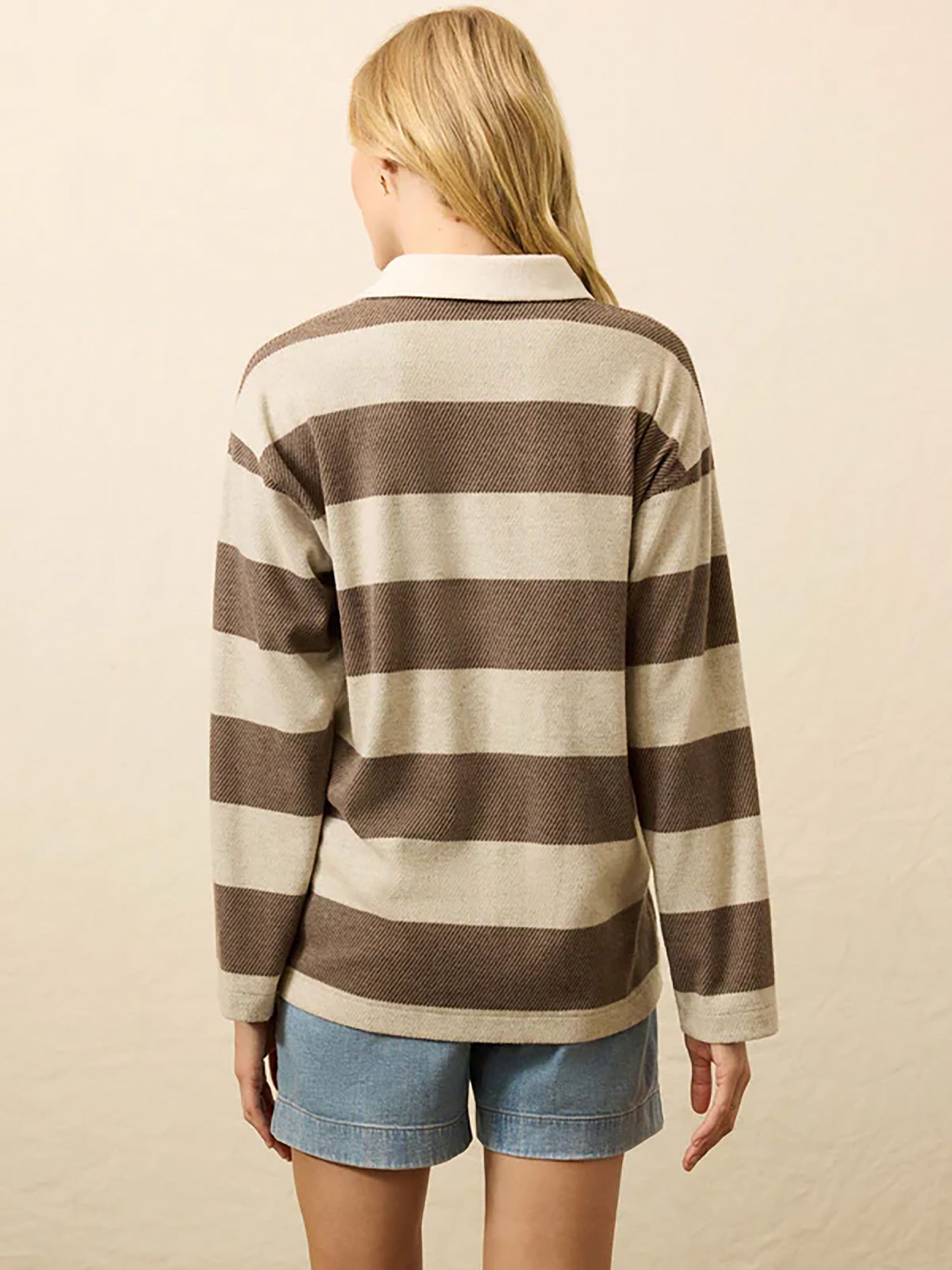 Faherty Women's Legend Sweater Rugby Popover Shirt product image