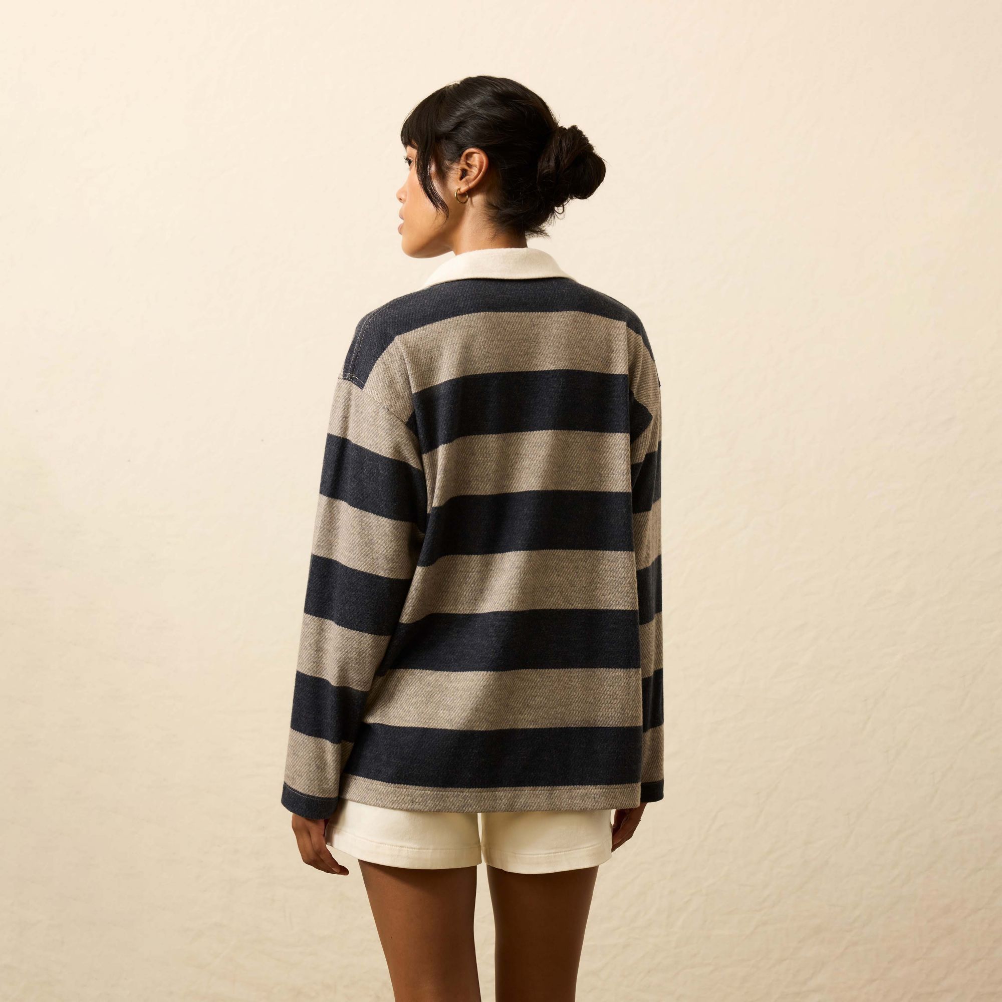 Faherty Women's Legend Sweater Rugby Popover Shirt product image