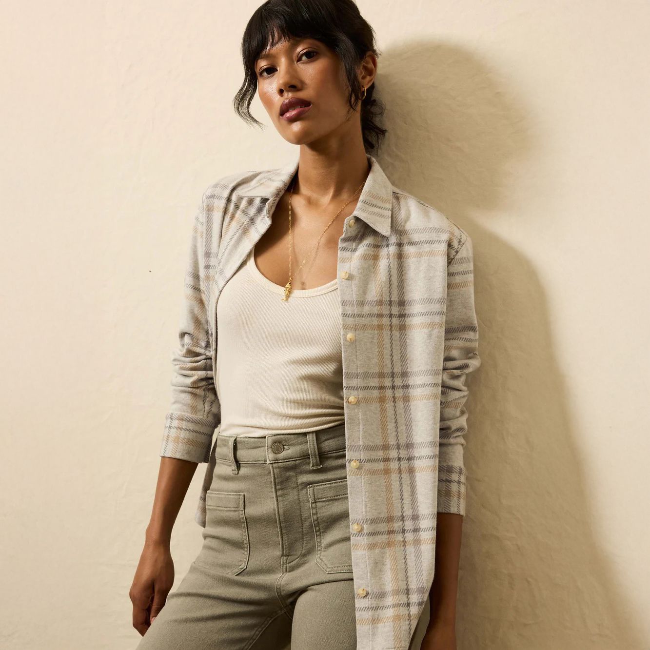 Faherty Women's Legend Sweater Classic Shirt product image