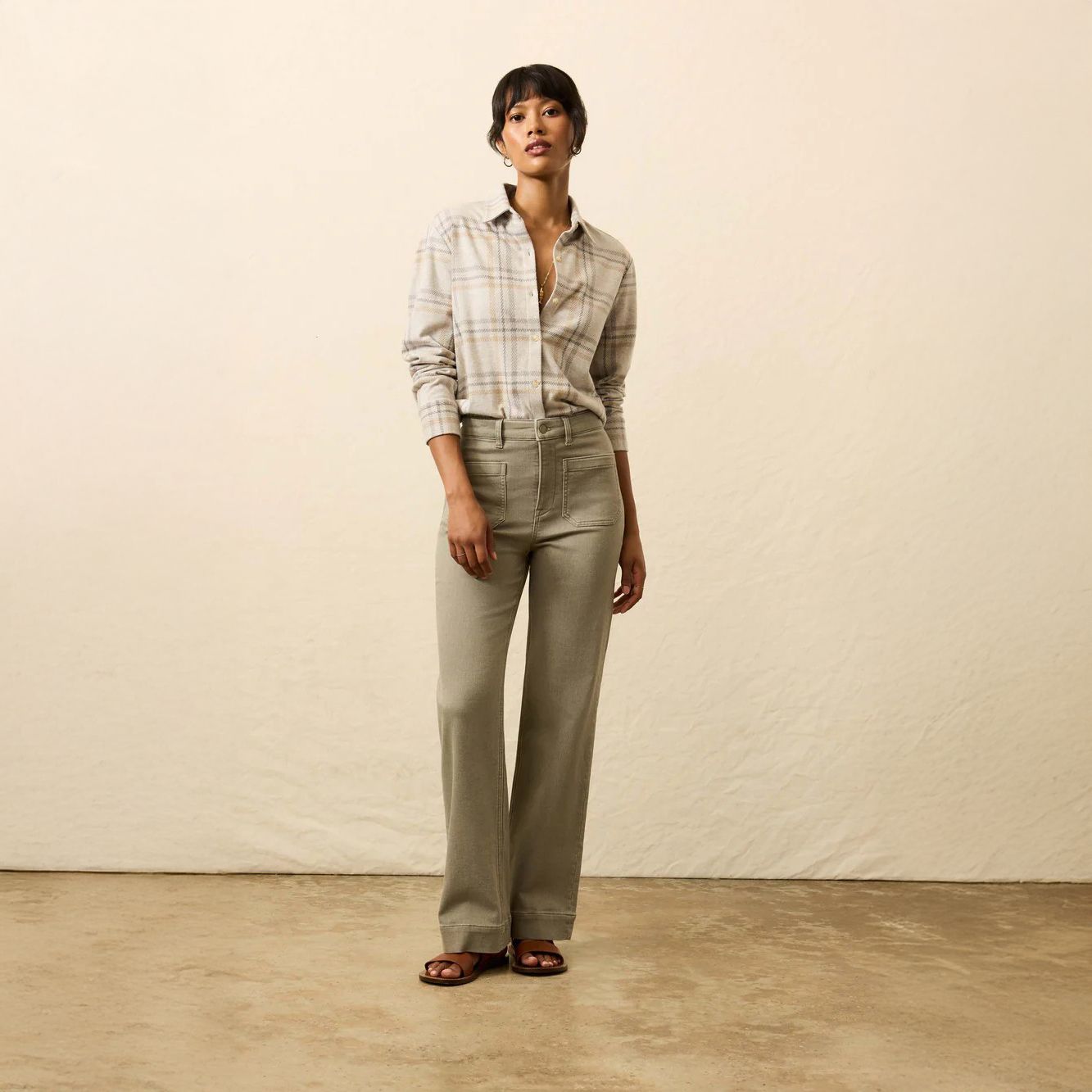 Faherty Women's Legend Sweater Classic Shirt product image