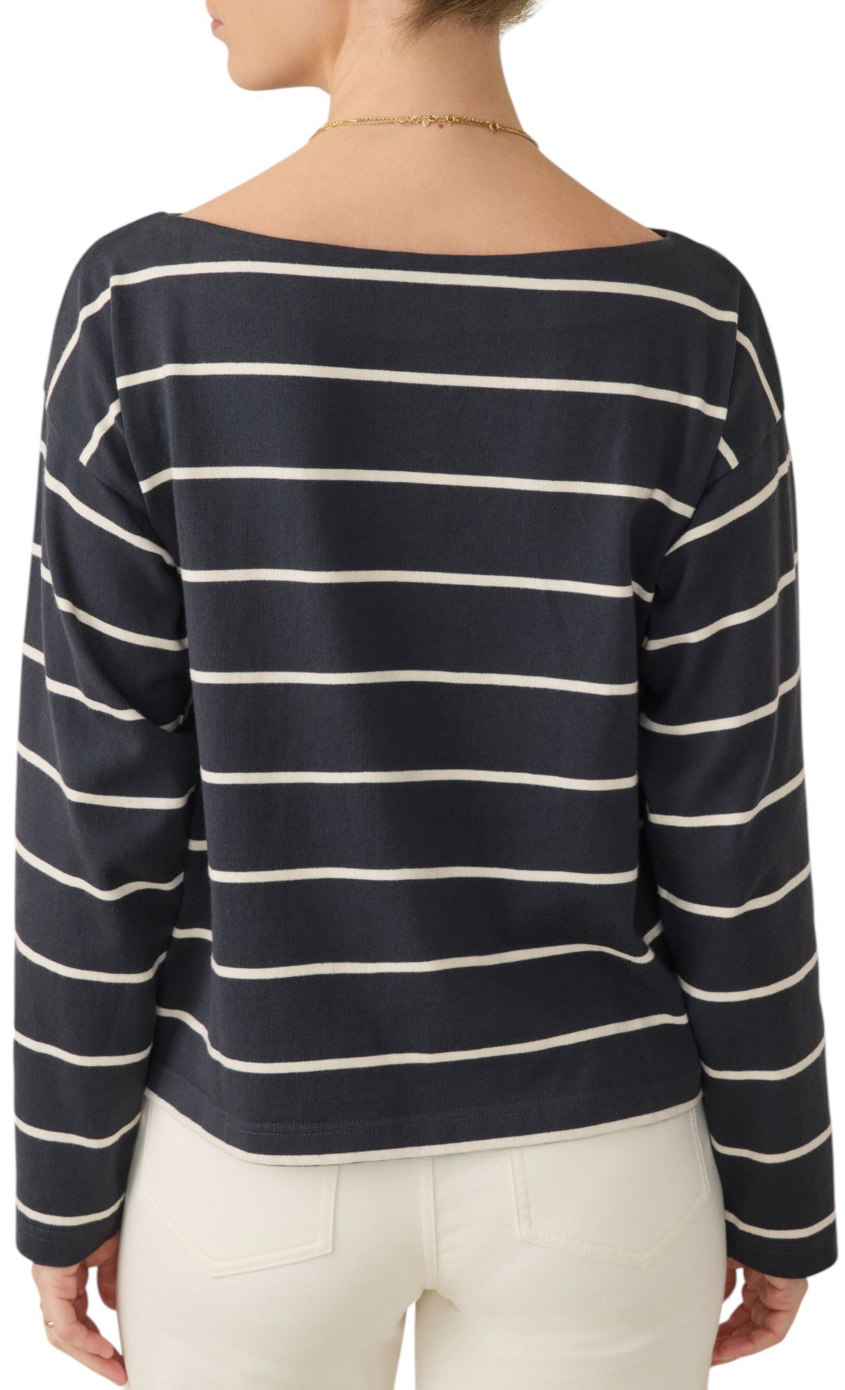 Faherty Women's Sport Jersey Boatneck Shirt product image