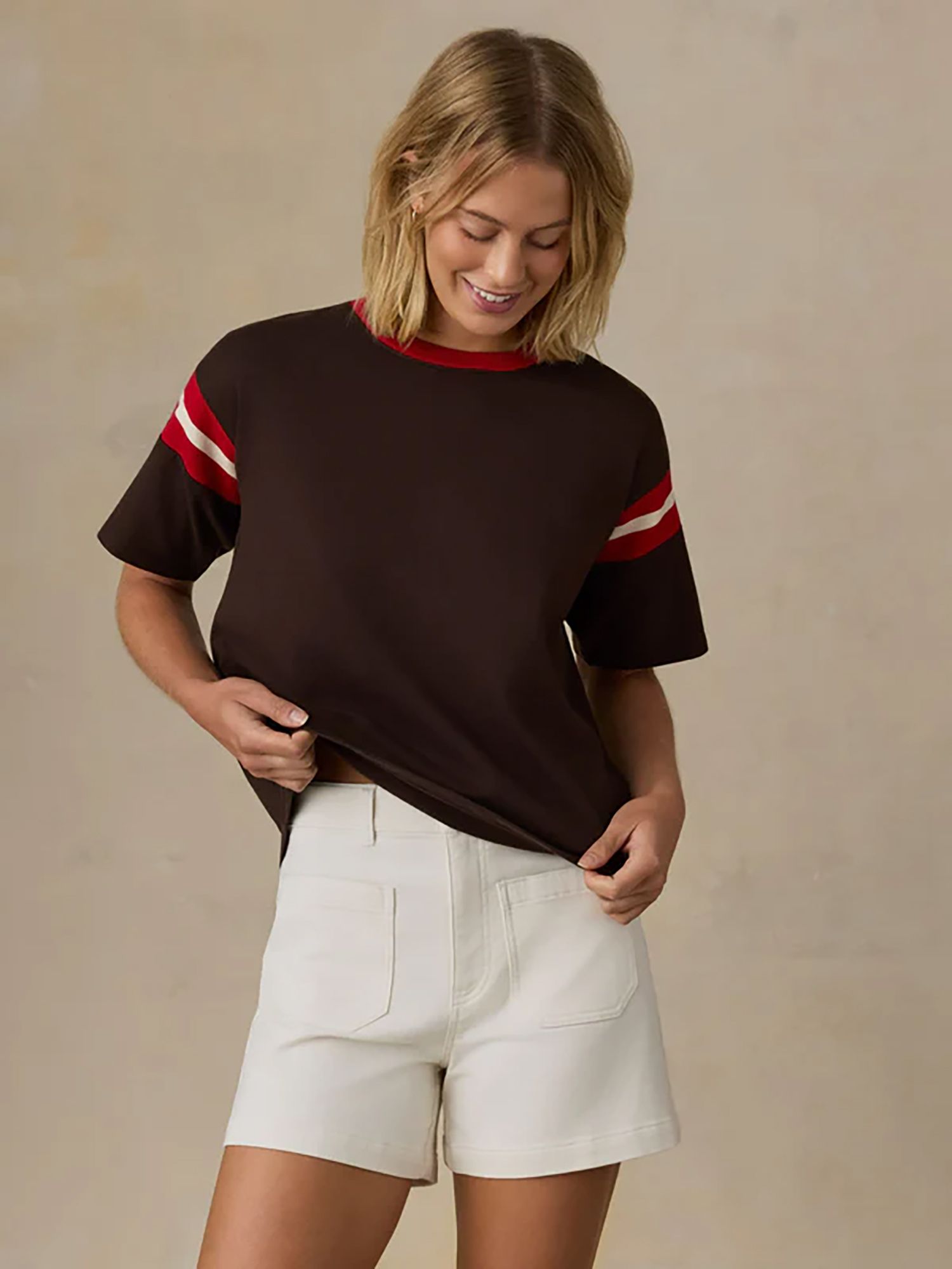 Faherty Women's Sport Jersey Throwback T-Shirt product image