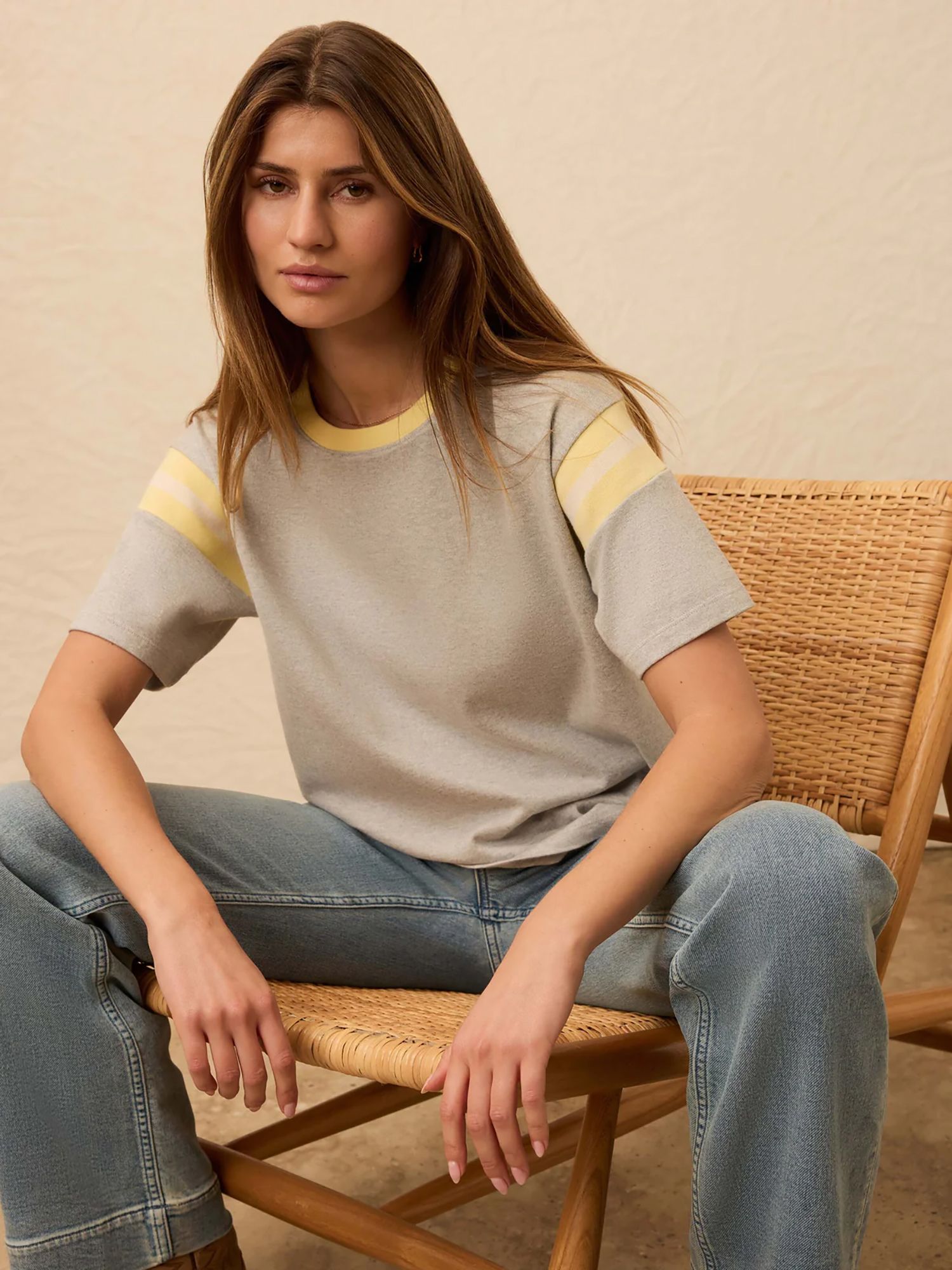 Faherty Women's Sport Jersey Throwback T-Shirt product image