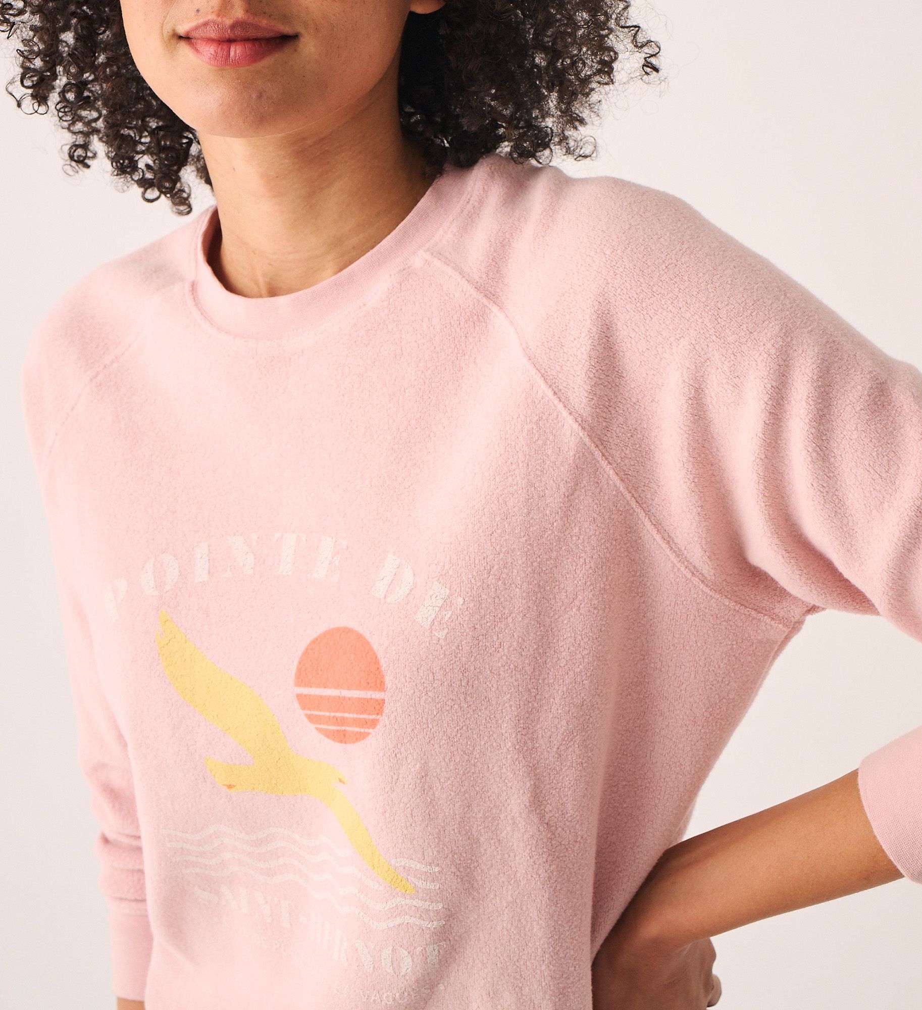 Faherty Women's Beach Fleece Crewneck Sweatshirt product image