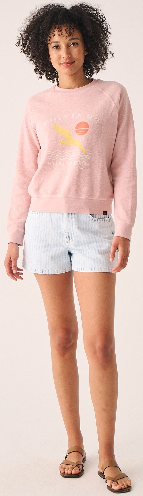 Faherty Women's Beach Fleece Crewneck Sweatshirt product image