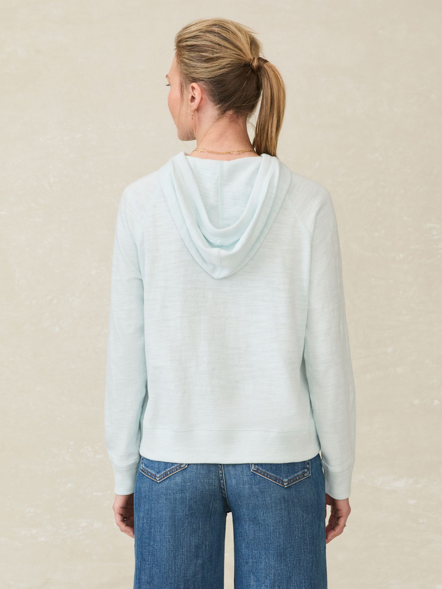 Faherty Women's Sunwashed Sunray Slub Hoodie product image