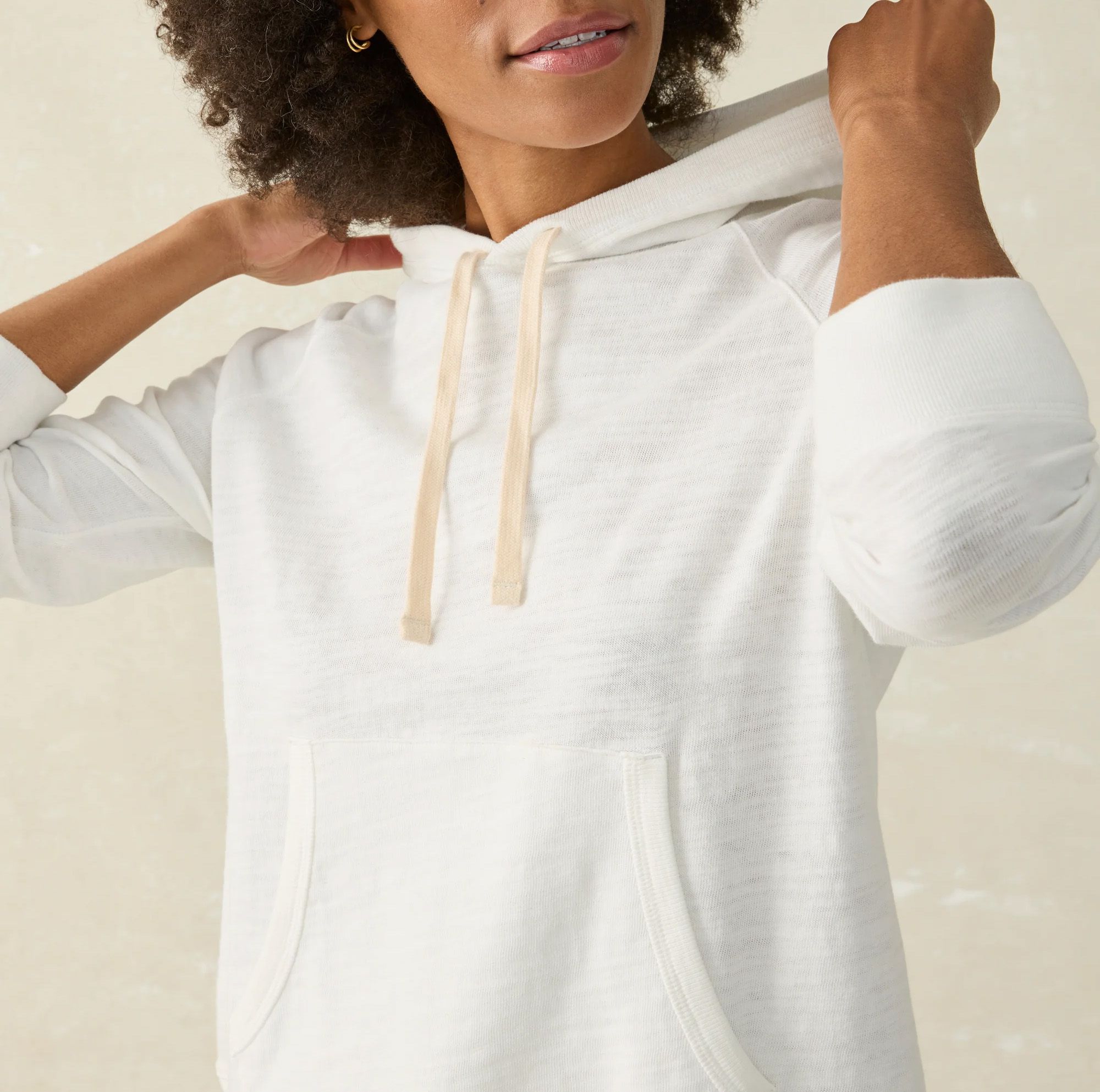 Faherty Women's Sunwashed Sunray Slub Hoodie product image